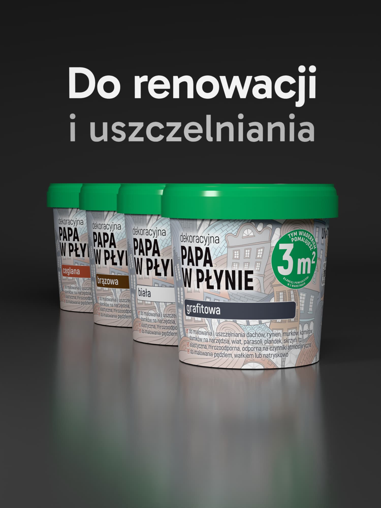 Dekoracyjna Papa w Płynie Megaron