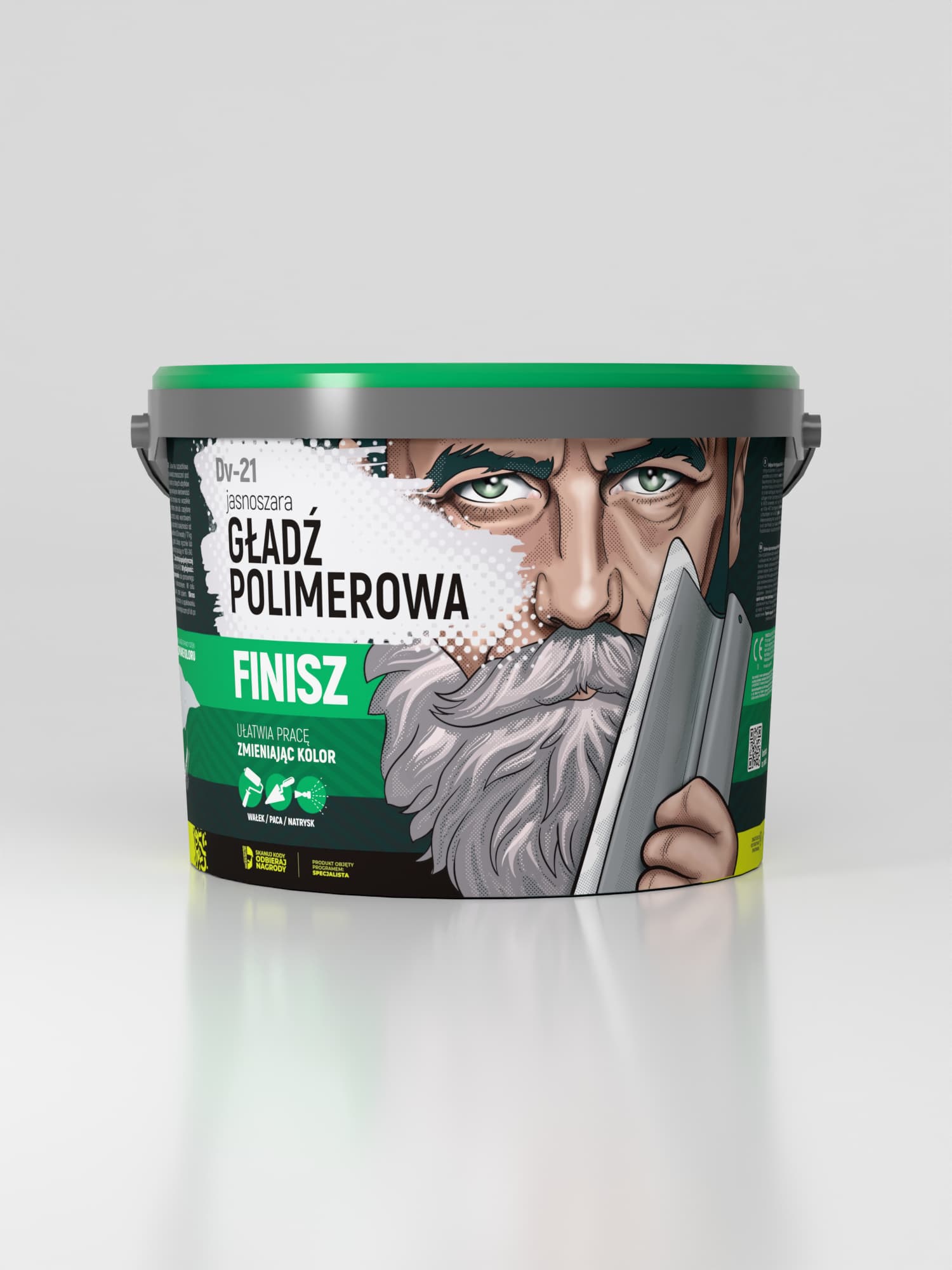 Gotowa gładź polimerowa Finisz Megaron Dv-21