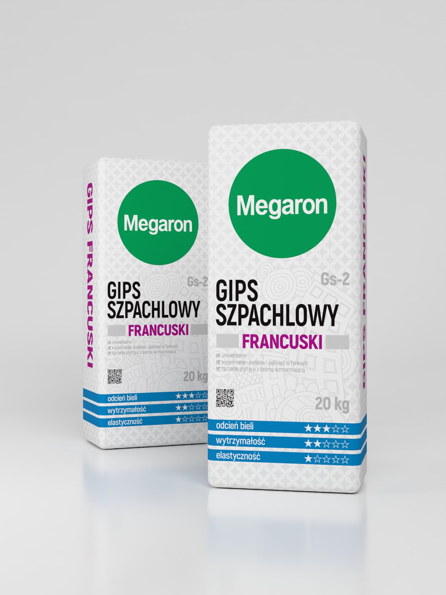 Gips szpachlowy FRANCUSKI Megaron Gs-2