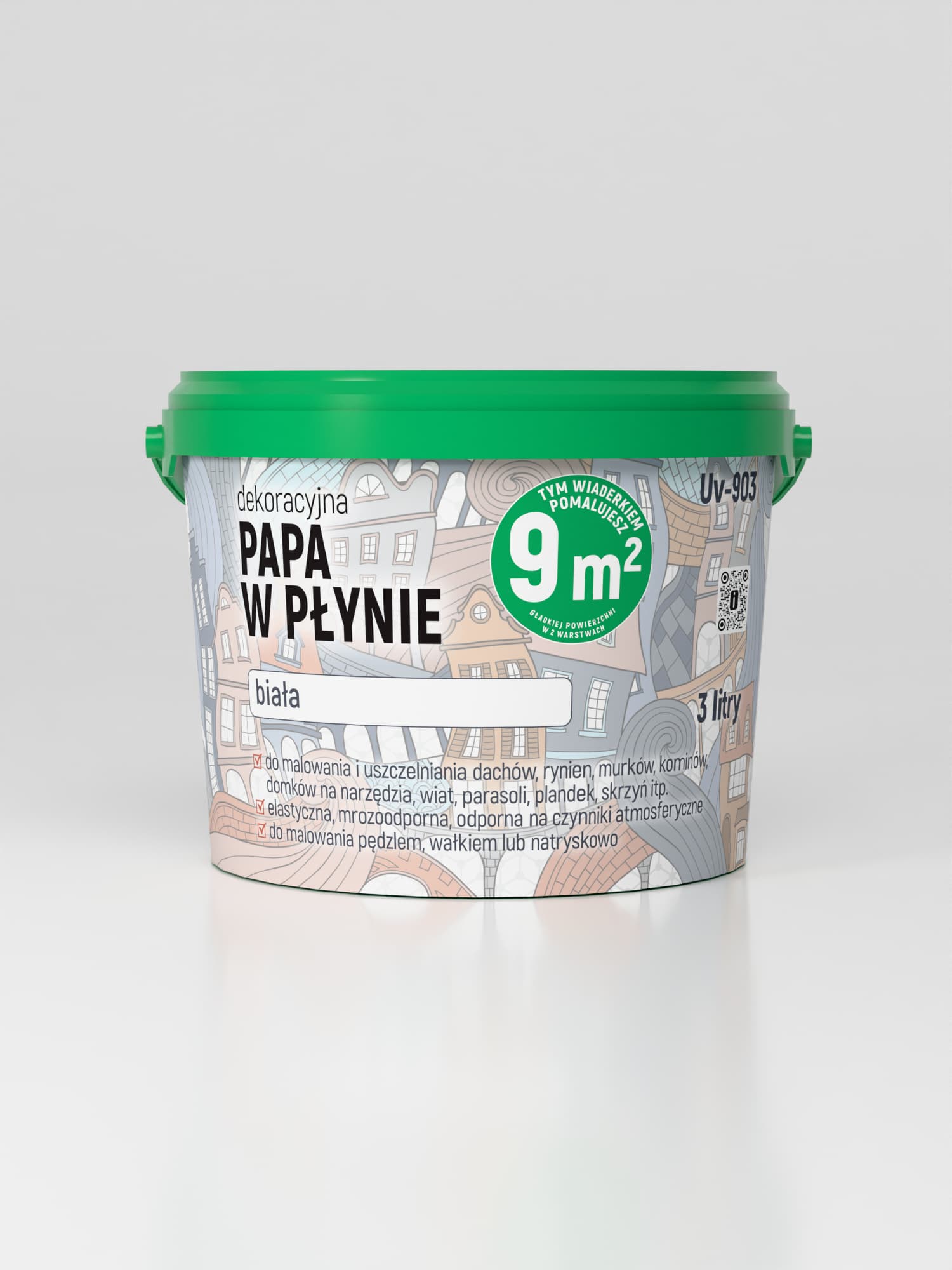 Dekoracyjna Papa w Płynie Megaron