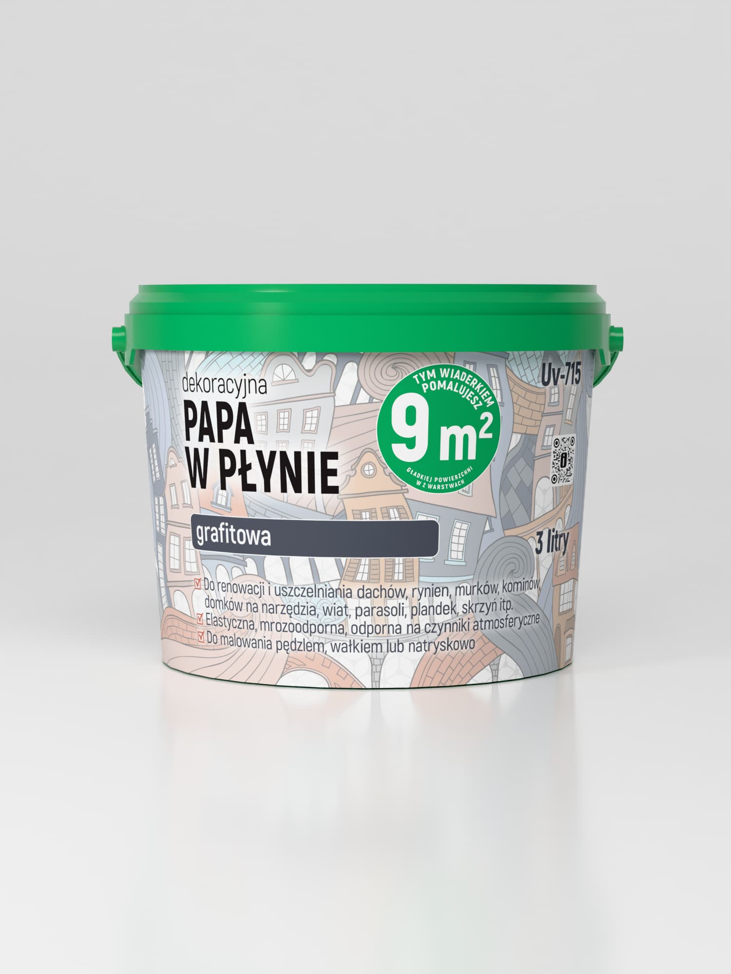 Dekoracyjna Papa w Płynie Megaron