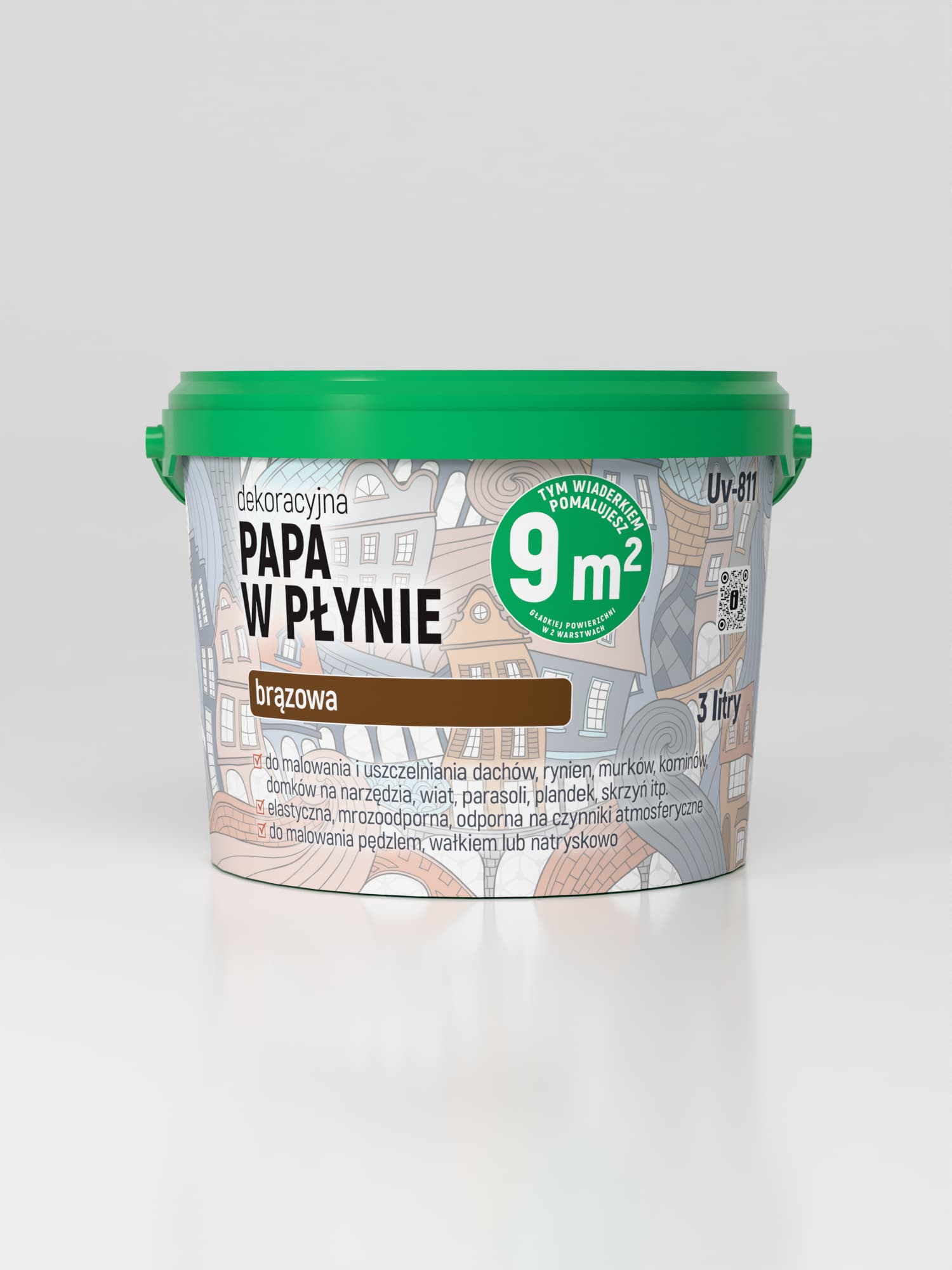 Dekoracyjna Papa w Płynie Megaron