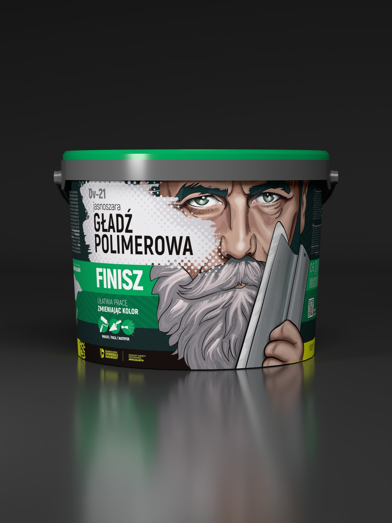 Gotowa gładź polimerowa Finisz Megaron Dv-21